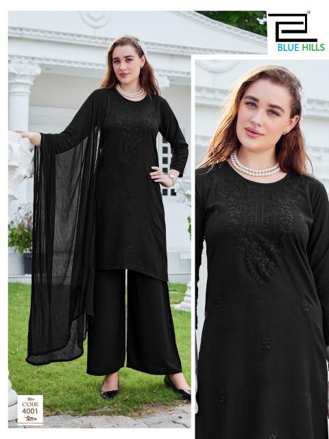 Blue hills hania kurti wholesale price surat